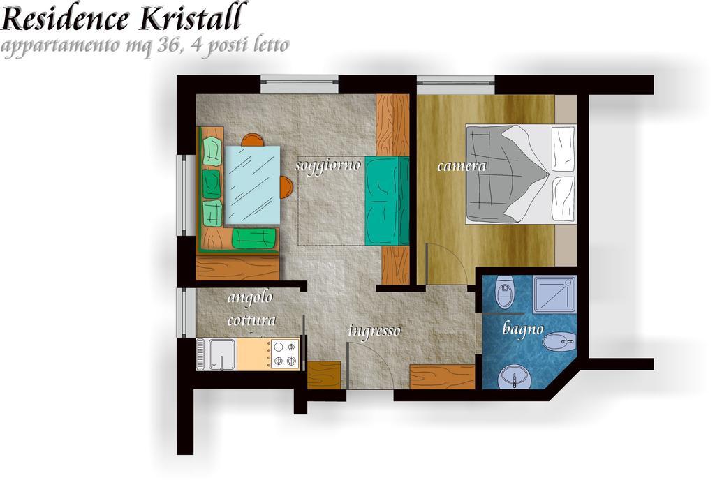 Residence Kristall- Fiemme Holidays Predazzo Room photo